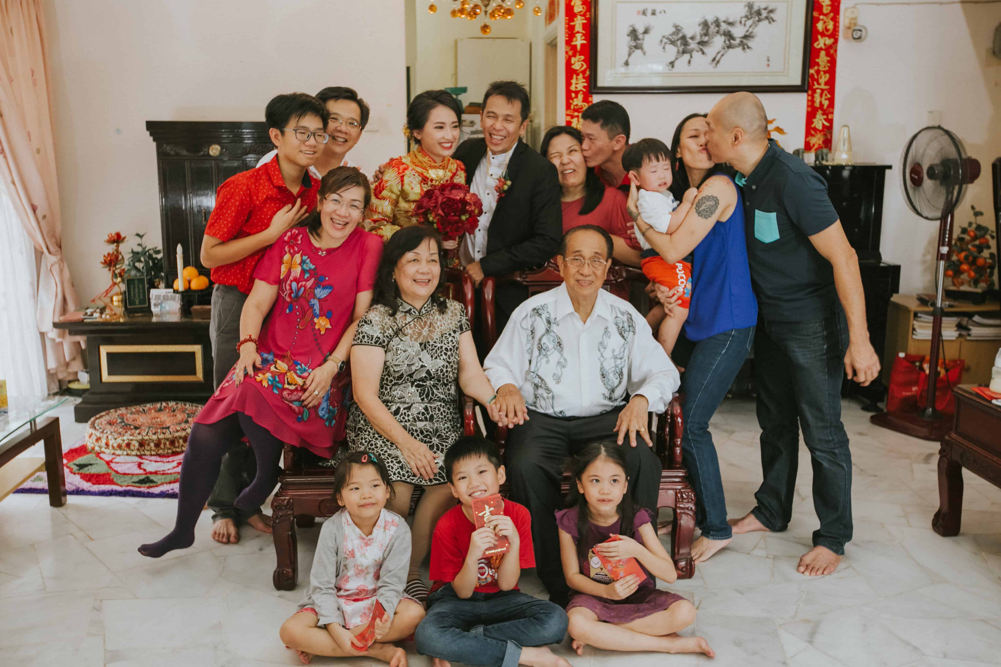 Kevin Tan Cliff Choong The Cross Effects Malaysia Destination Wedding Photographers Kuala Lumpur Actual Day in Petaling Jaya Photography Chinese Traditional Tea Ceremony Couple Portrait St. Regis Five Stars Hotel